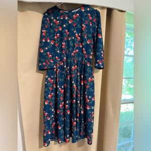 Floral Long Sleeve Dress